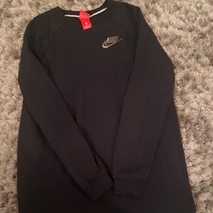 Nike black sweater dress
